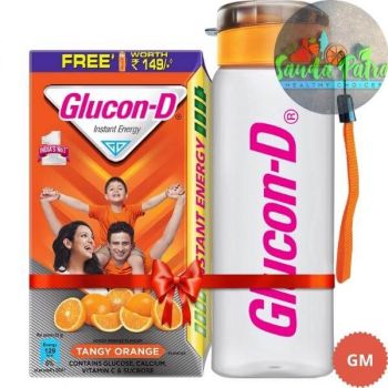 GLUCON D INSTANT ENERGY HEALTH DRINK TANGY ORANGE, 1KG REFILL