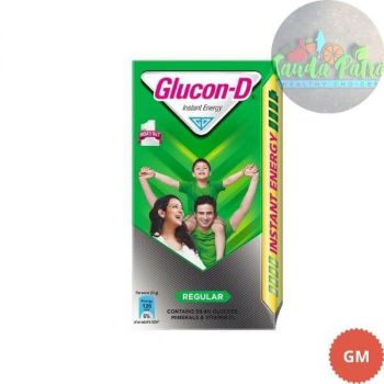 GLUCON D INSTANT ENERGY HEALTH DRINK REGULAR, 125GM REFILL