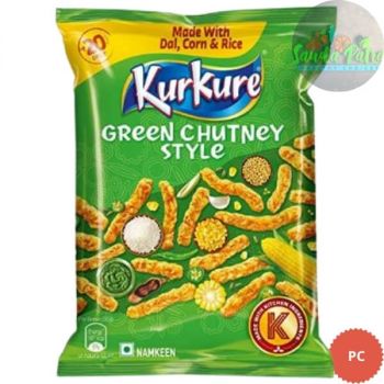 Kurkure Snacks - Green Chutney Style, 90gm