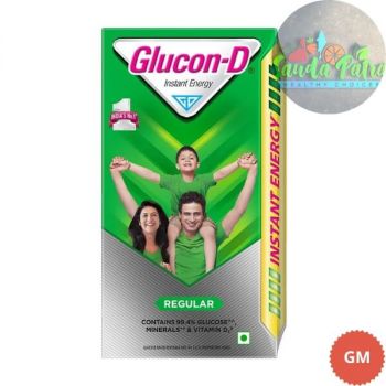 GLUCON D INSTANT ENERGY HEALTH DRINK REGULAR, 500GM REFILL 