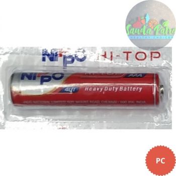 NIPPO Hi-Top AAA 4UT Battery Red , 1PC
