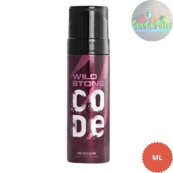 Wild Stone Code Iridium Body Perfume Spray for Men, 120ml