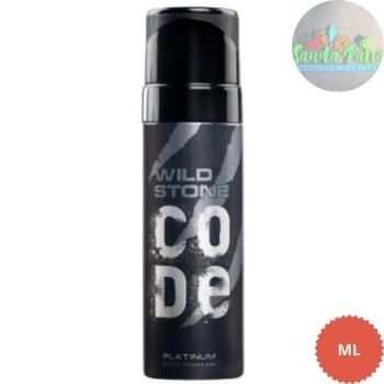 Wild Stone Code Platinum Body Perfume Spray for Men, 120ml