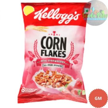 Kelloggs Corn Flakes With Real Strawberry Puree, 26gm