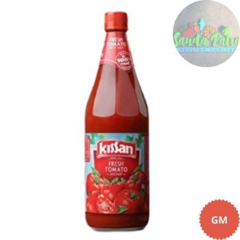 Kissan Fresh Tomato Ketchup Bottle, 500gm