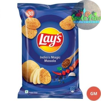 LAYS POTATO CHIPS - INDIAS MAGIC MASALA, 73GM