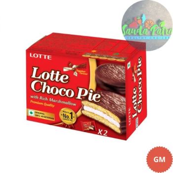 LOTTE CHOCO PIE(PACK OF-2), 56GM