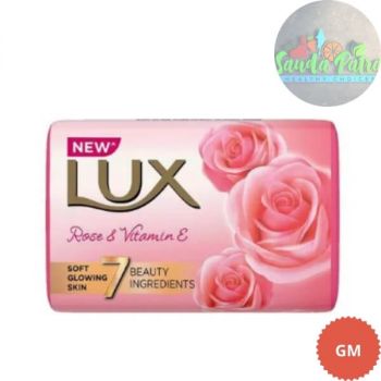 Lux Soft Glow Rose & Vitamin E For Glowing Skin Beauty Soap, 100gm