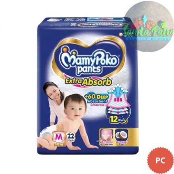 MAMYPOKO PANTS EXTRA ABSORB M, 22 PANTS