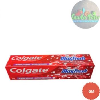 Colgate MaxFresh Toothpaste, Red Gel Paste with Menthol for Super Fresh Breath, 84gm