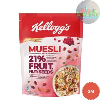 Kellogg's Muesli with 20% Fruit Nuts & Seeds, 550gm