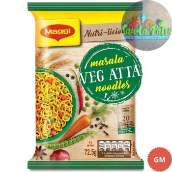 NESTLE MAGGI VEGETABLE ATTA NOODLES, 72.50GM