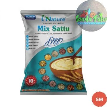 I NATURE MIX SATTU SUGAR FREE, 500GM