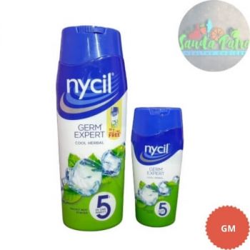 Nycil Germ Expert Prickly Heat Powder Cool Classic, 150gm With Nycil Cool Herbal Powder 50gm FREE