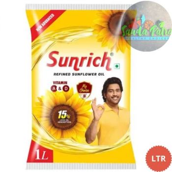 SUNRICH REFINED SUNFLOWER OIL, 1LTR