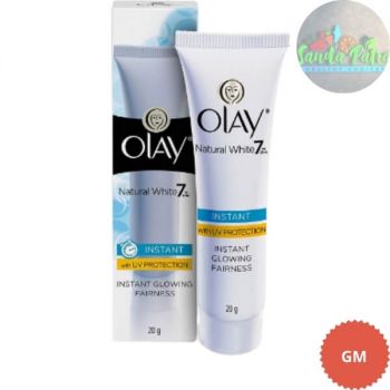 Olay Natural White Instant Glowing Fairness Cream, 20gm