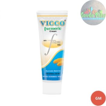 Vicco Turmeric Cream With Foam Base, 30gm