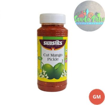 SWASTIKS CUT MANGO PICKLE, 500GM