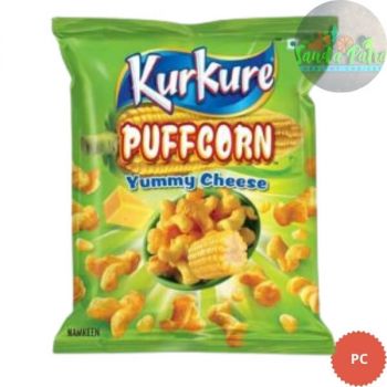 Kurkure Snacks - Puffcorn Yummy Cheese, 55gm