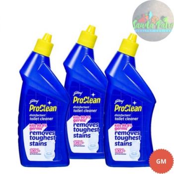 Godrej Proclean Disinfectant Toilet Cleaner (Buy 2 Get 1 Free), 3 x 500 ml