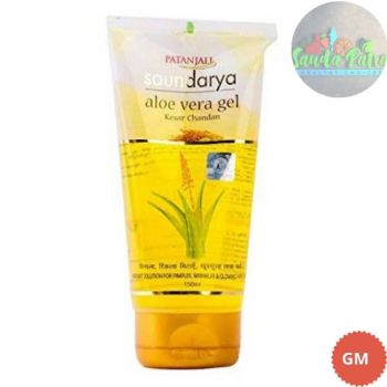 Patanjali Saundarya Aloe Vera Gel With Kesar Chandan, 150Ml