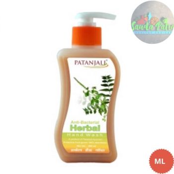 Patanjali Herbal Anti Bacterial Hand Wash Pump, 250Ml