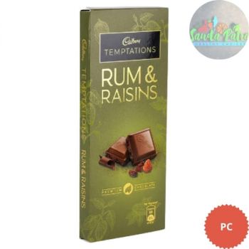 Cadbury Temptation Rum and Raisin Chocolate, 72gm