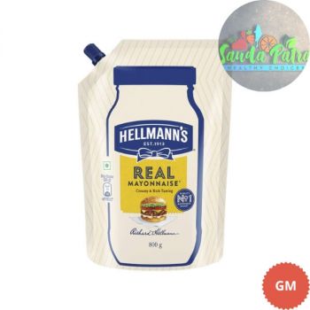 HELLMANN'S REAL MAYONNAISE, 85GM