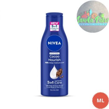 NIVEA OIL IN LOTION COCOA NOURISH, 200ML