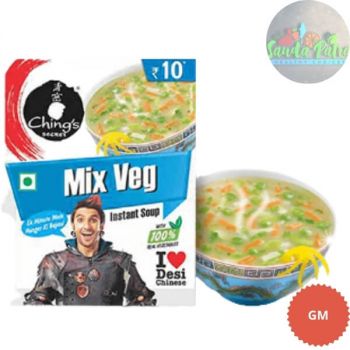 Ching's Secret Instant Mix Veg  Soup, 15gm