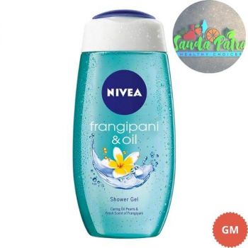 NIVEA FRANGIPANI & OIL SHOWER GEL, 250ML