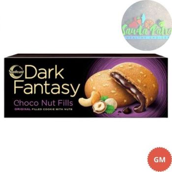 SUNFEAST DARK FANTASY NUT FILL COOKIES, 75GM