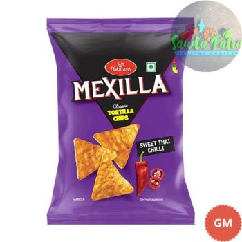 HALDIRAMS MEXILLA SWEET THAI CHILLI FLAVOUR CHIPS, 42GM