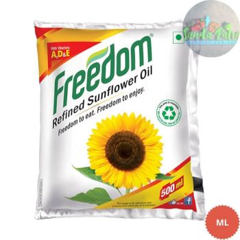 Freedom Refined Sunflower Oil, 500ml