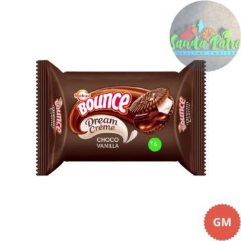 SUNFEAST BOUNCE DOUBLE CREAM CHOCO & VANILA, 33GM