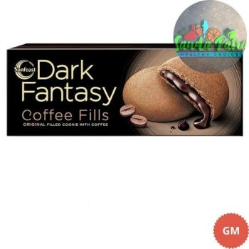 SUNFEAST DARK FANTASY COFFEE FILL COOKIES, 75GM