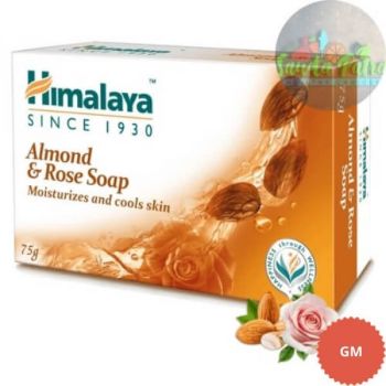Himalaya Almond & Rose Soap, 75gm