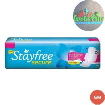 STAYFREE SECURE DRY COVER EXTRA LARGE WITH WINGS, 7N