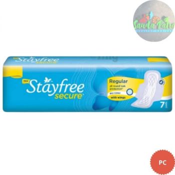 Stayfree Secure Regular Cover With Wings Sanitary Pad