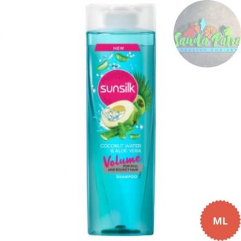 Sunsilk Coconut Water & Aloe Vera Volume Hair Shampoo, 195 ml