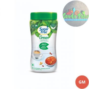 SUGAR FREE GREEN SWEETENER POWDER, 200GM