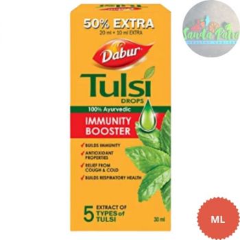 Dabur Tulsi Drops- 50% Extra, 30ml