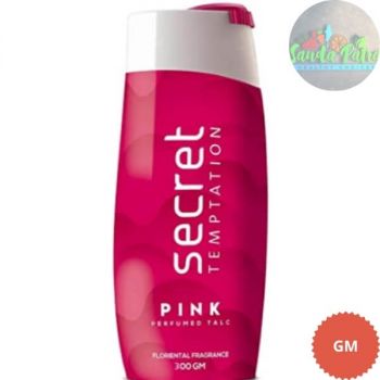 Temptation Secret Pink Perfumed Talc, 300g