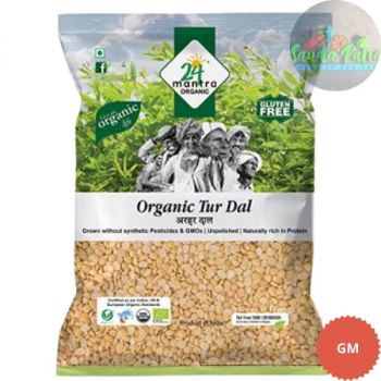 24 Mantra Organic - Toor Dal , 500 gm