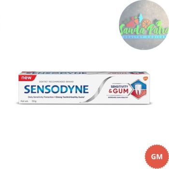 SENSODYNE TOOTHPASTE SENSITIVITY & GUM, 70GM