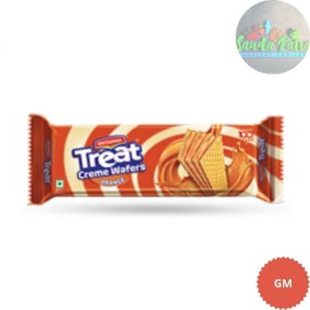 Britannia Treat Creme Wafers Orange,75gm