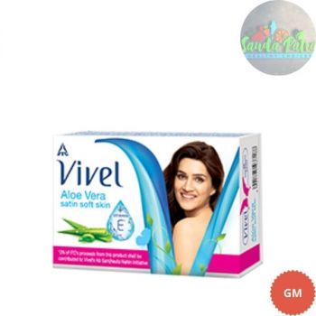 Vivel Aloe Vera Bathing Bar, 53gm