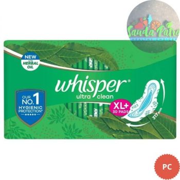 WHISPER CHOICE ULTRA CLEAN, XL + 30 PADS