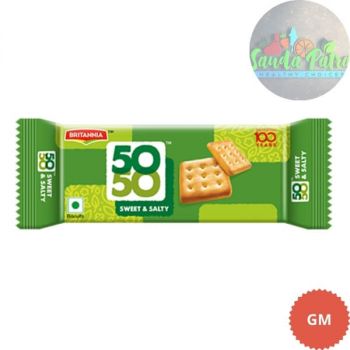 Britannia 50-50 Sweet & Salty Biscuits,50gm