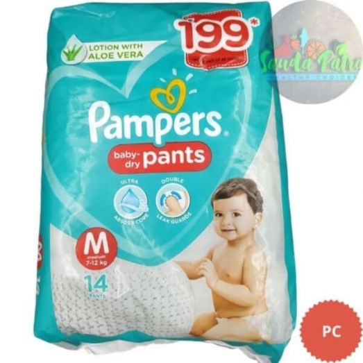Pampers Baby-Dry Pants Medium - 4S - St. Joseph Drug - Online Store